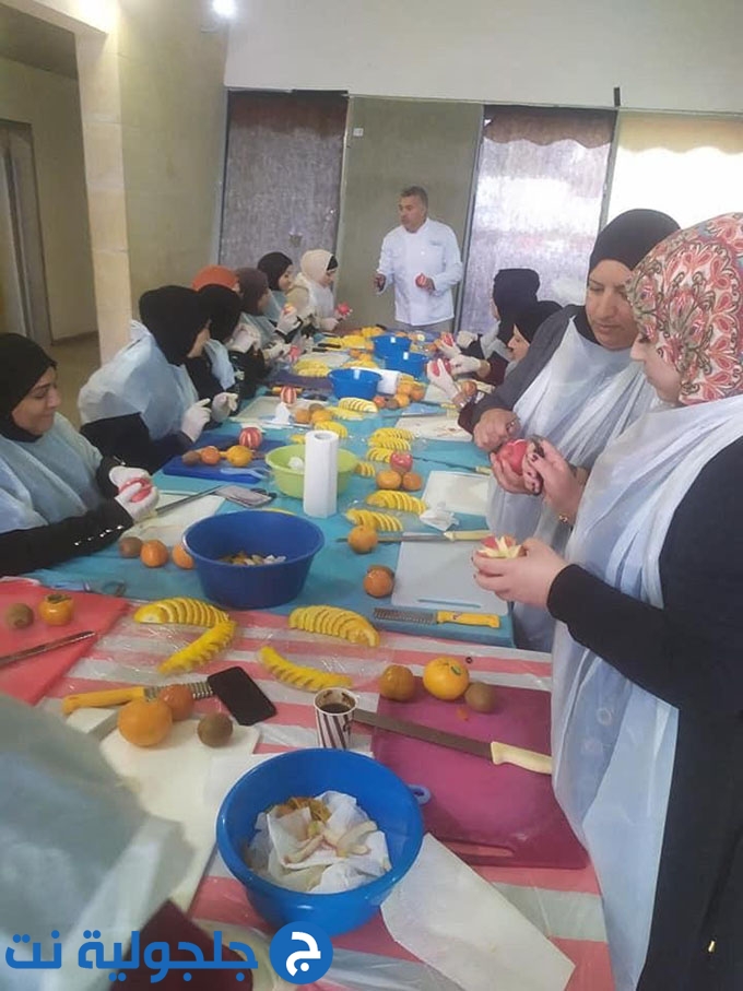 مجلس جلجولية ينظم ورشات ضمن مشروع ورشات نساء بلدي